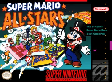Super Mario All-Stars (USA) box cover front